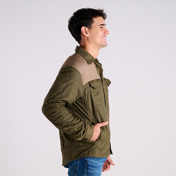 Lodge Jacket in Moss