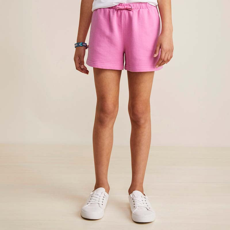 Girls Pull On French Terry Gym Shorts