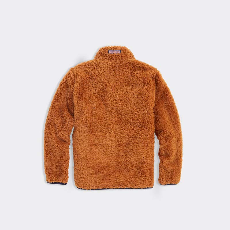 Youth Fuzzy Snap Placket Pullover