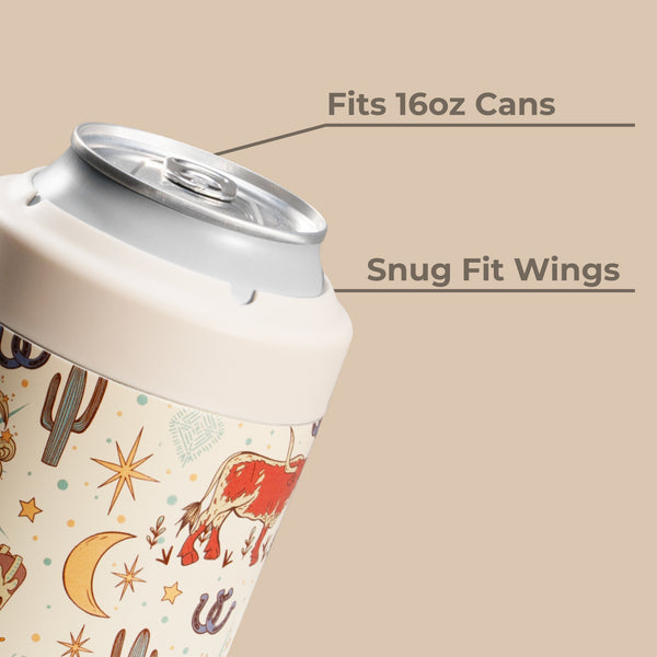 16oz Standard Can Cooler in Rodeo