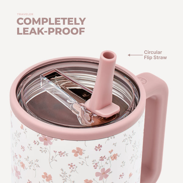 Traveler 32oz Tumbler in Magnolia