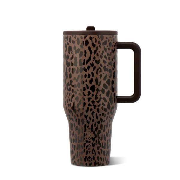 Traveler 32oz Tumbler in Leopard
