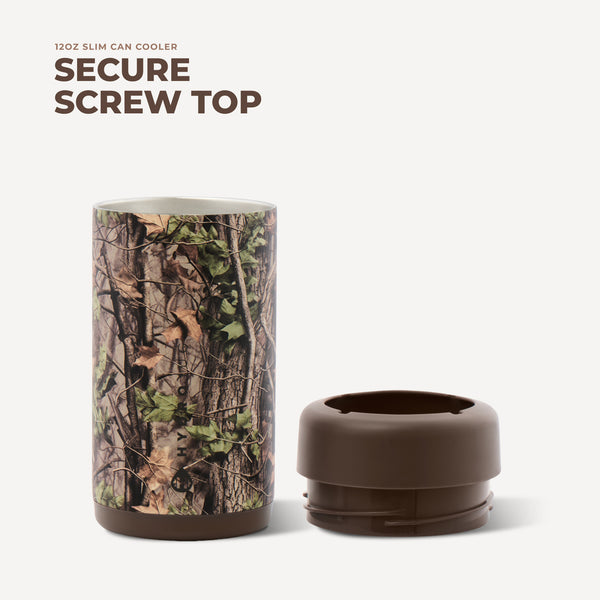 12oz Slim Can Cooler in Camo