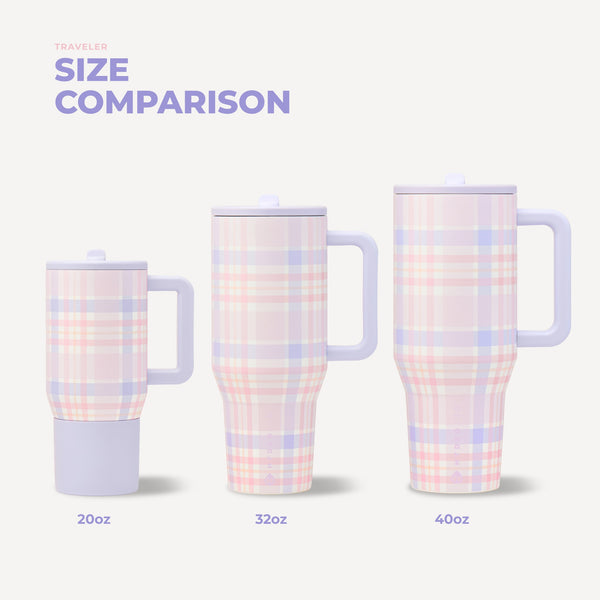 Traveler 32oz Tumbler in Lavender Dreams