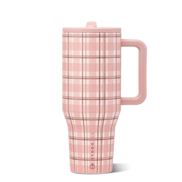 Traveler 32oz Tumbler in Pillow Talk Plaid