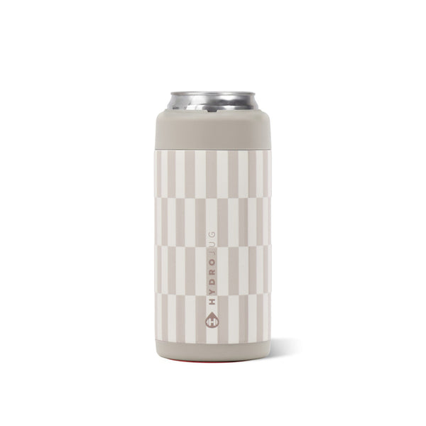 12oz Slim Can Cooler in Latte