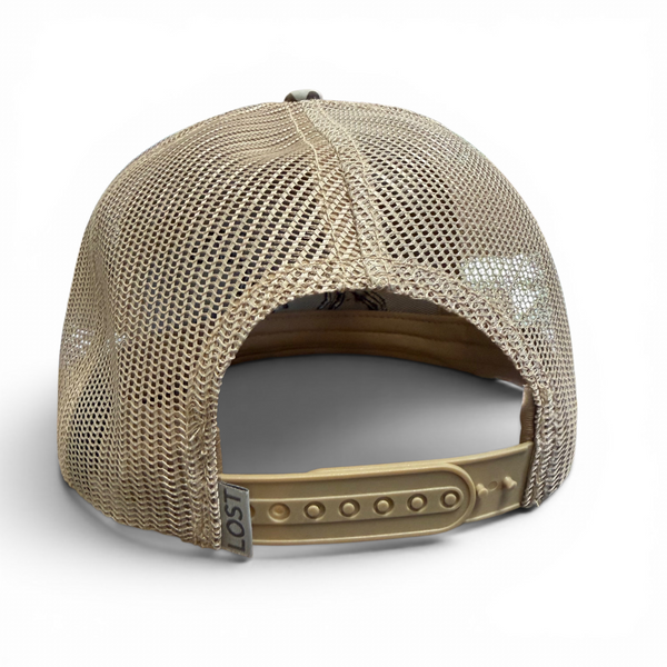 Bird Dog Embroidered Flat Bill Hat