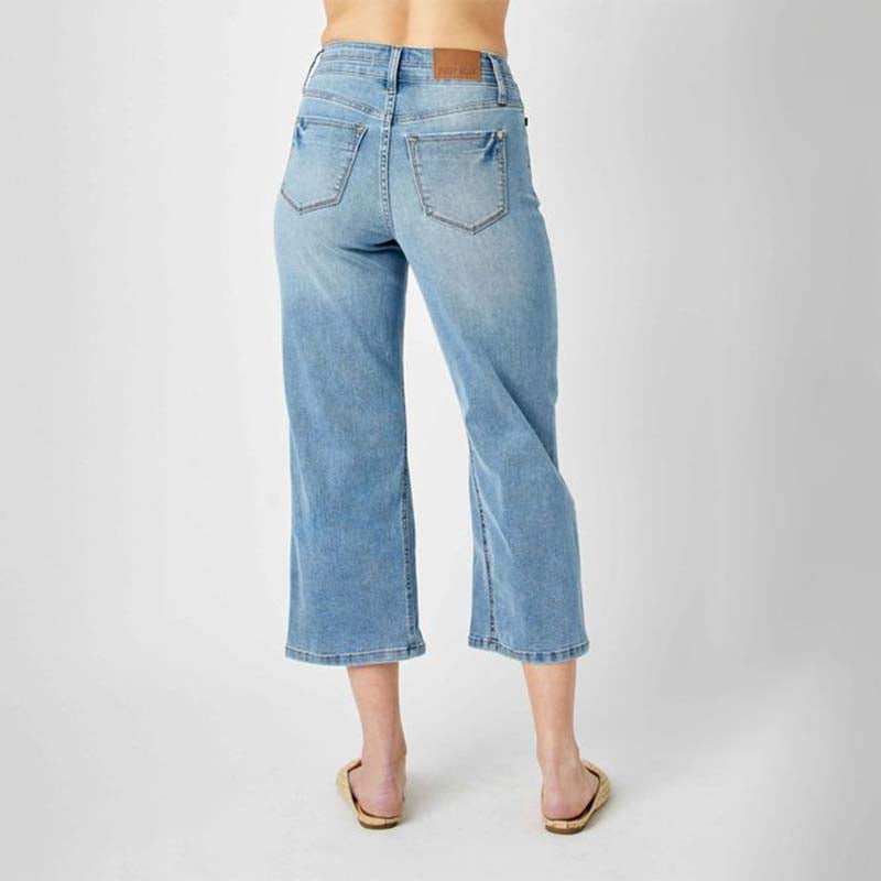 Double Wide Cropped Jeans