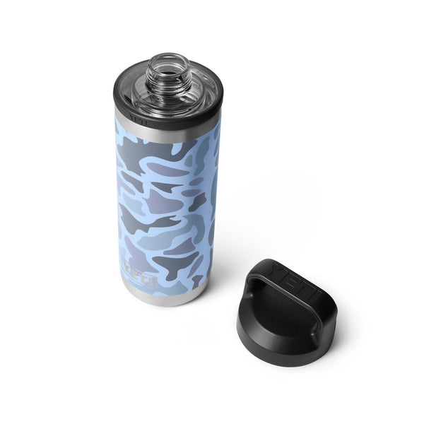 Blue Camo Rambler 18oz Chug Bottle