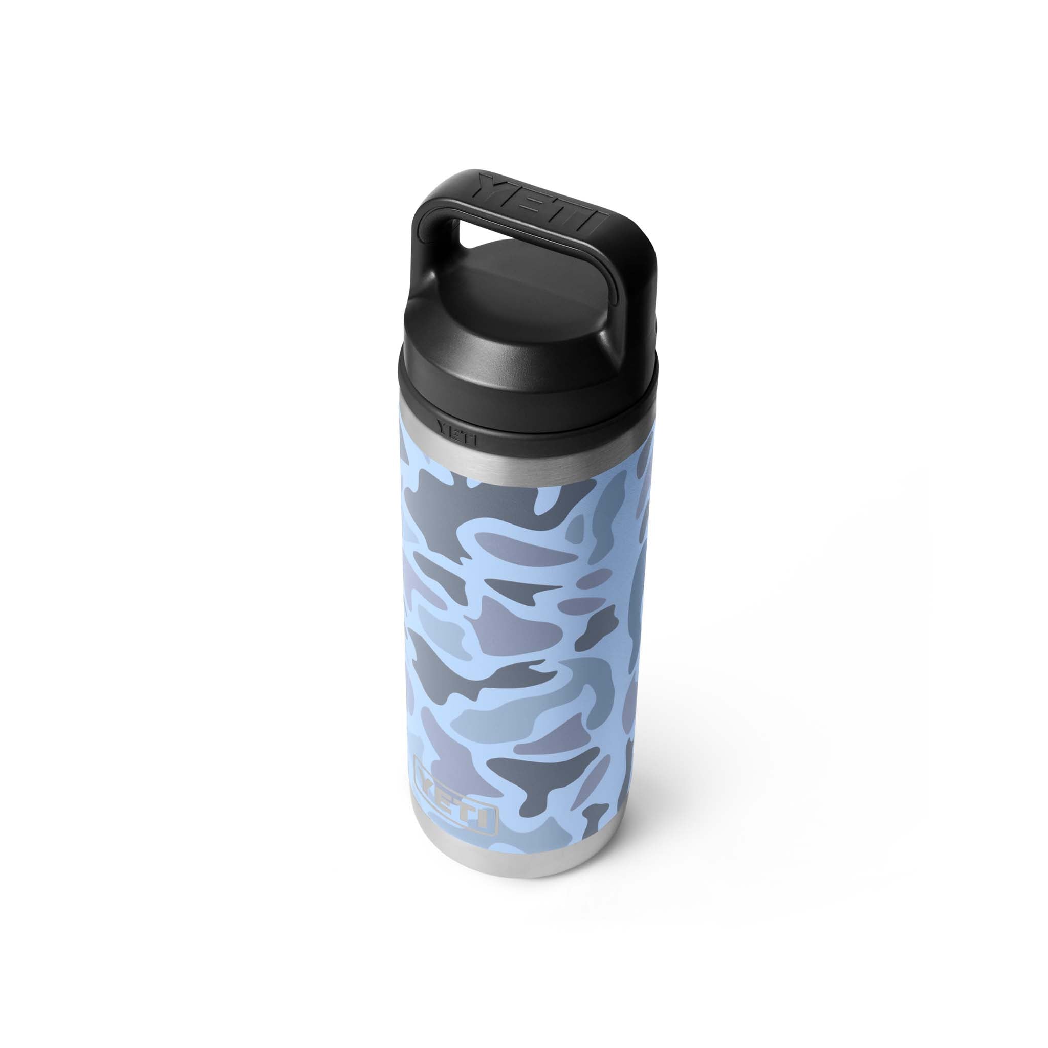 日本未発売 迷彩柄 YETI Rambler 18oz Bottle camo YETI® Blue Camo Rambler 18oz. Chug Bottle | Palmetto Moon
