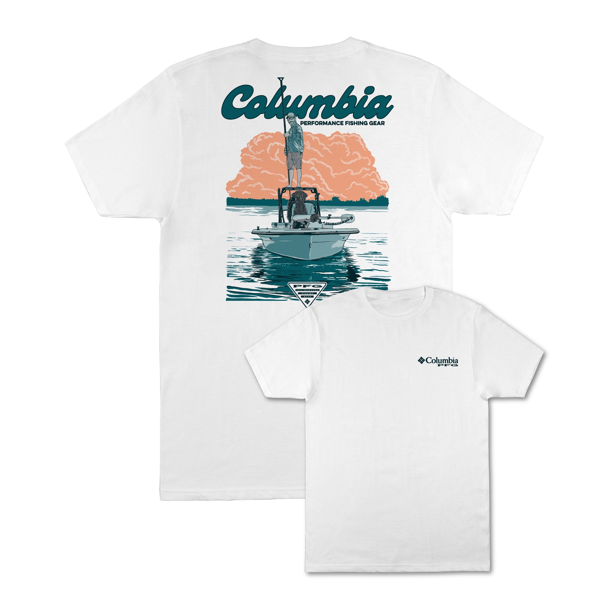 PFG Sunset Skiff Short Sleeve T-Shirt