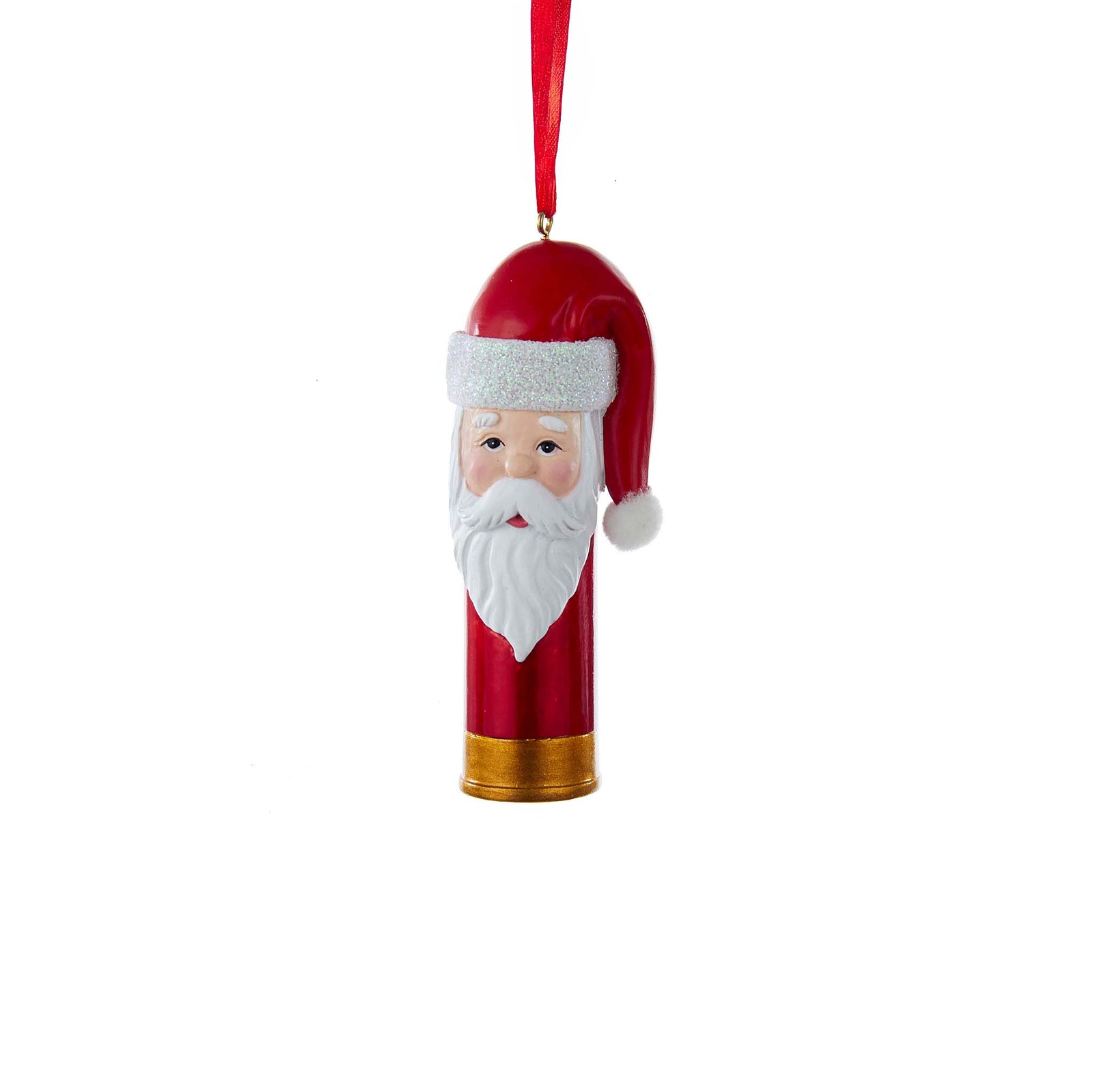 Santa Shotgun Shell Ornament
