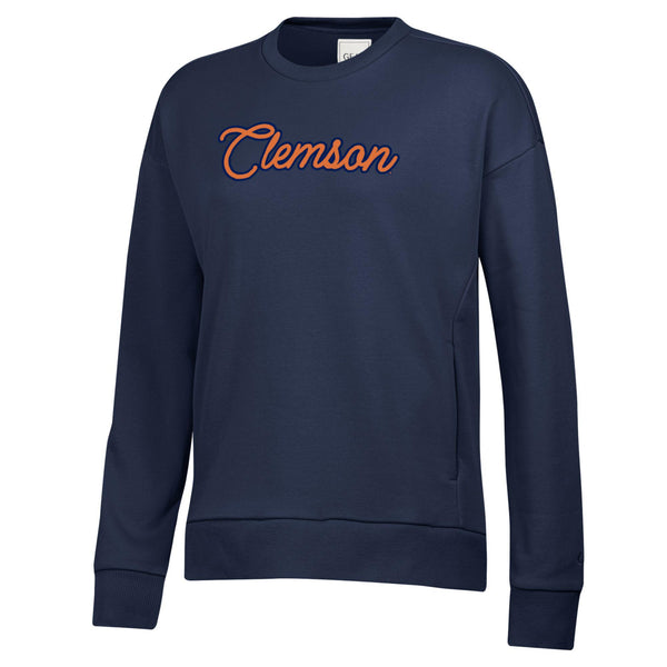 Clemson Tigers Versa Twill Crewneck Sweatshirt