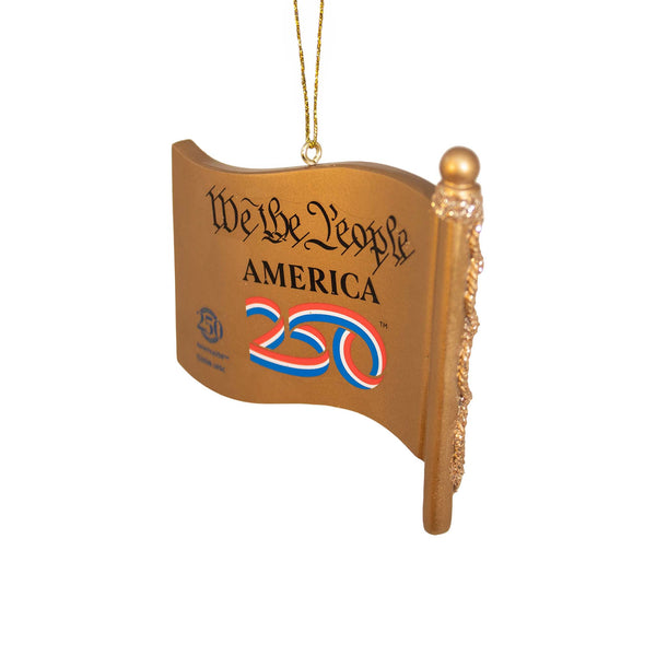 America 250 Flag Ornament