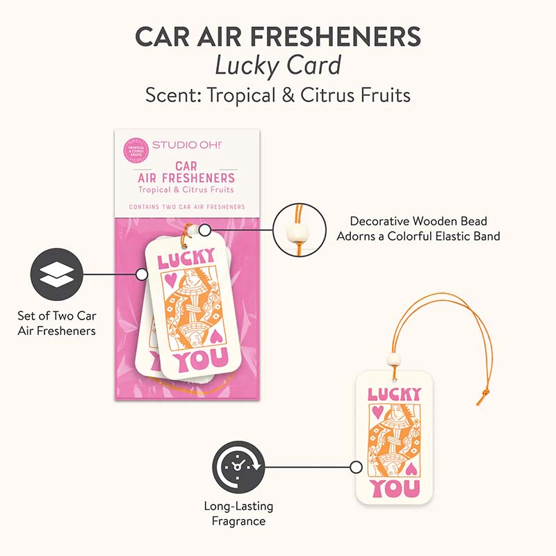 Lucky Card Air Freshener