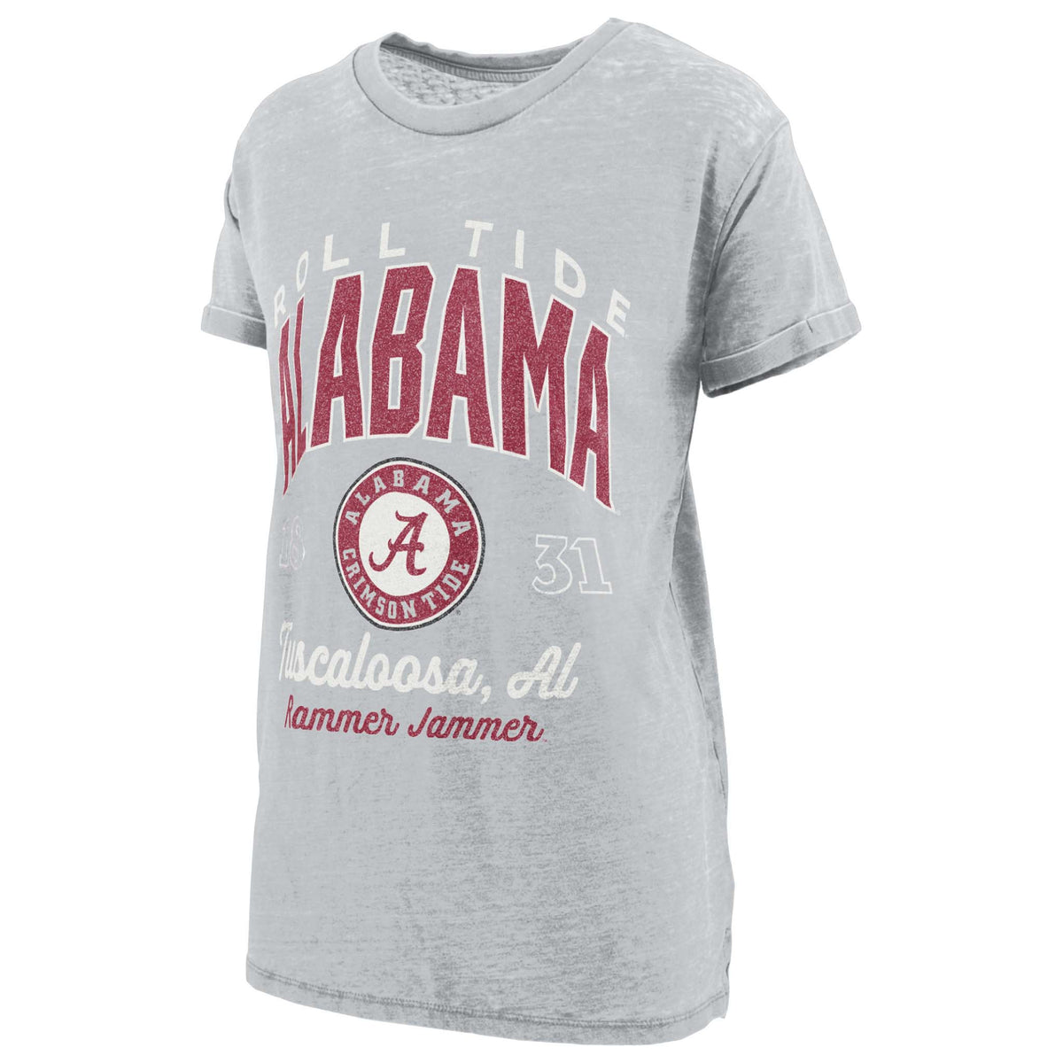 Alabama Vintage Arch Boyfriend Short-Sleeve T-Shirt