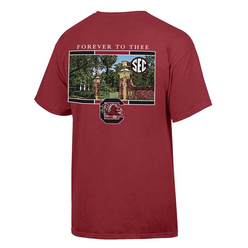 USC School Landmark Short Sleeve T-Shirt