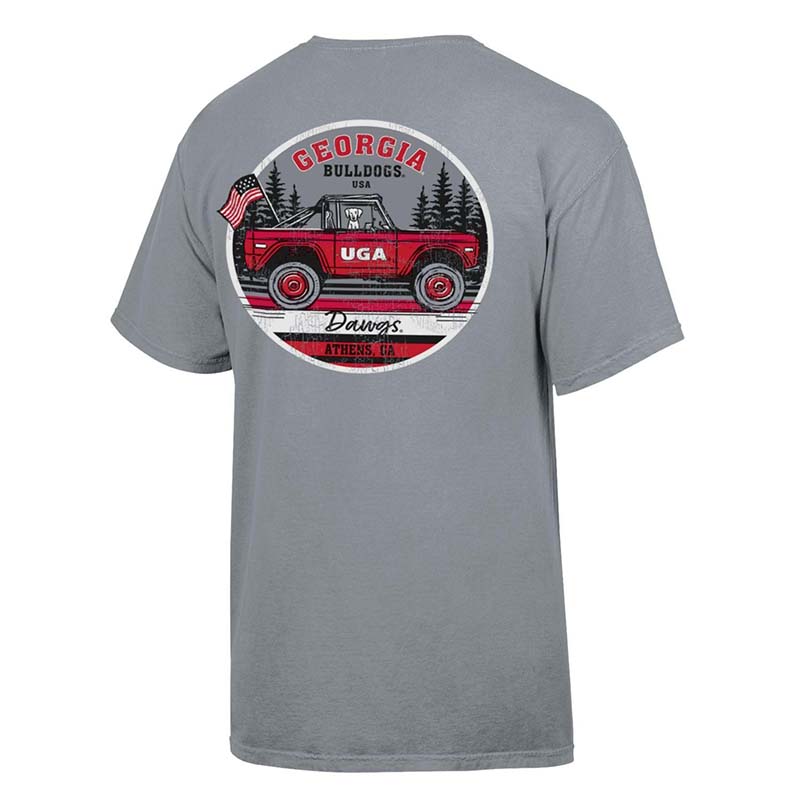 UGA Jeep Short Sleeve T-Shirt