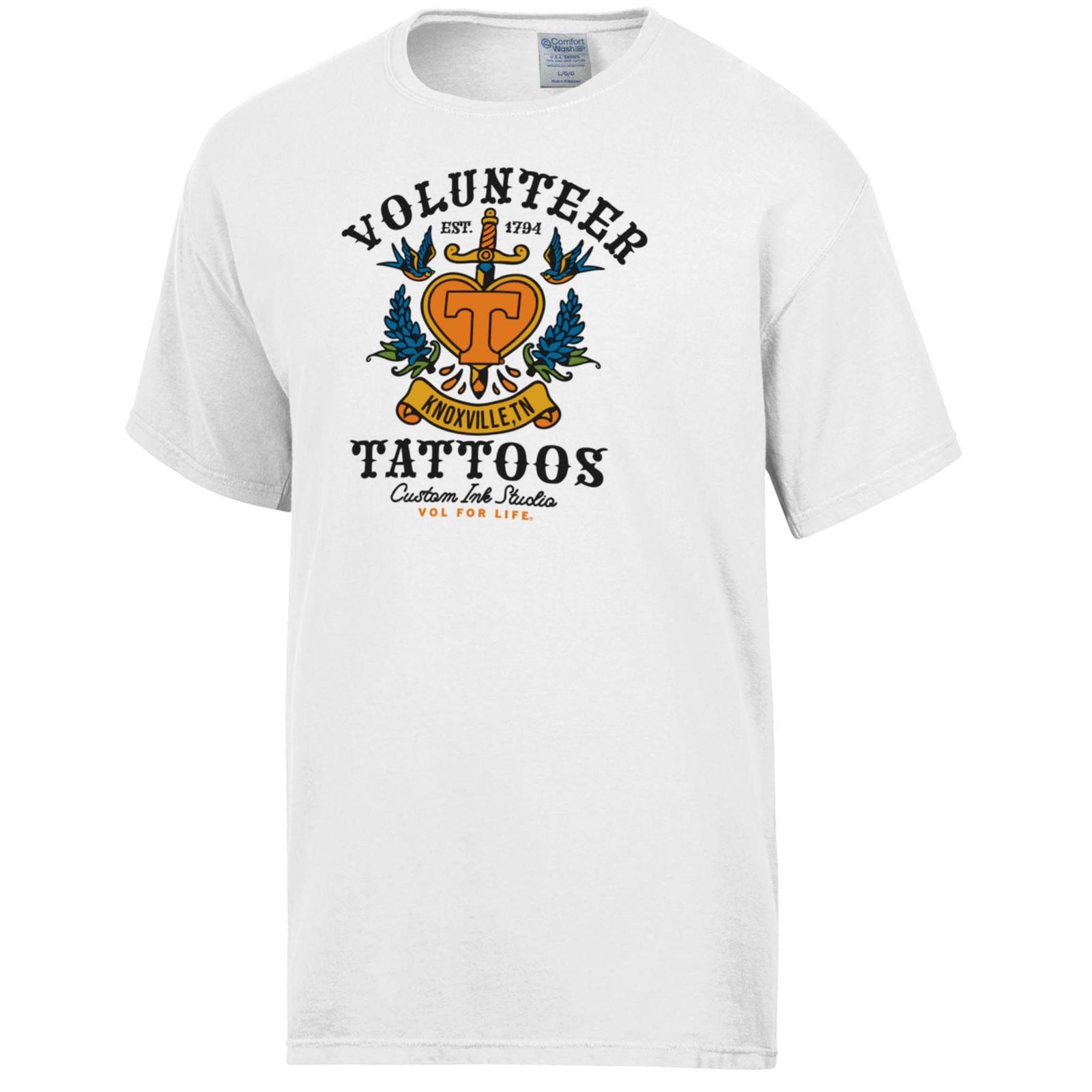 Tennessee Volunteers Tattoo Short Sleeve T-Shirt