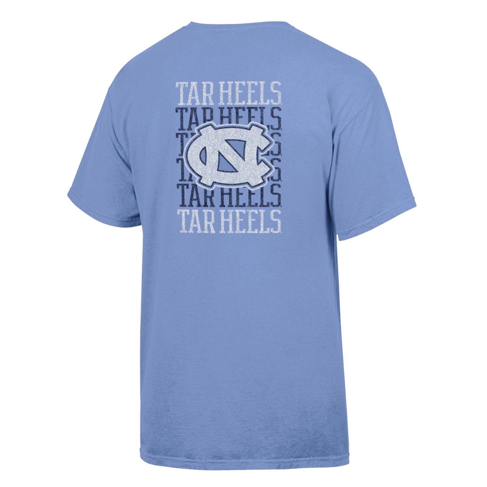 North Carolina Tar Heels Repeating Logo Short Sleeve T-Shirt