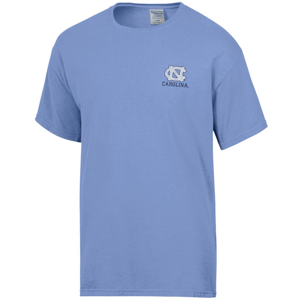 North Carolina Tar Heels Repeating Logo Short Sleeve T-Shirt