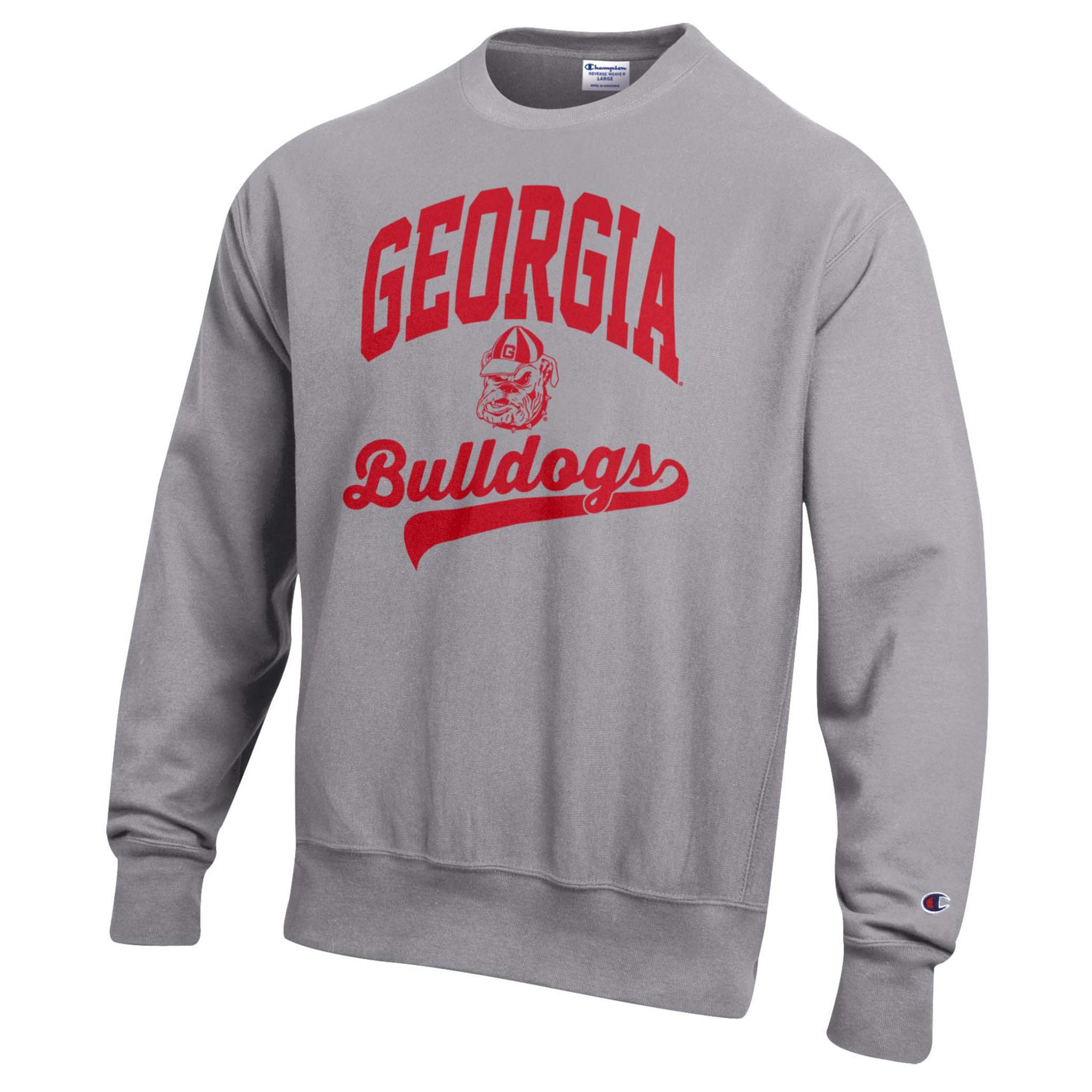 UGA Vintage Mascot Crewneck Sweatshirt