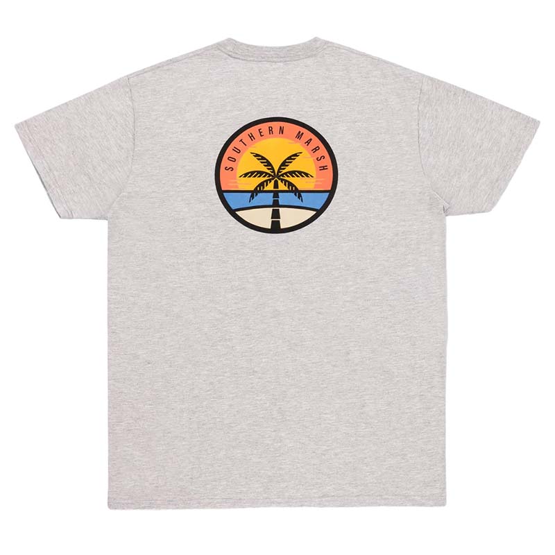 Sunset Palm Short Sleeve T-Shirt