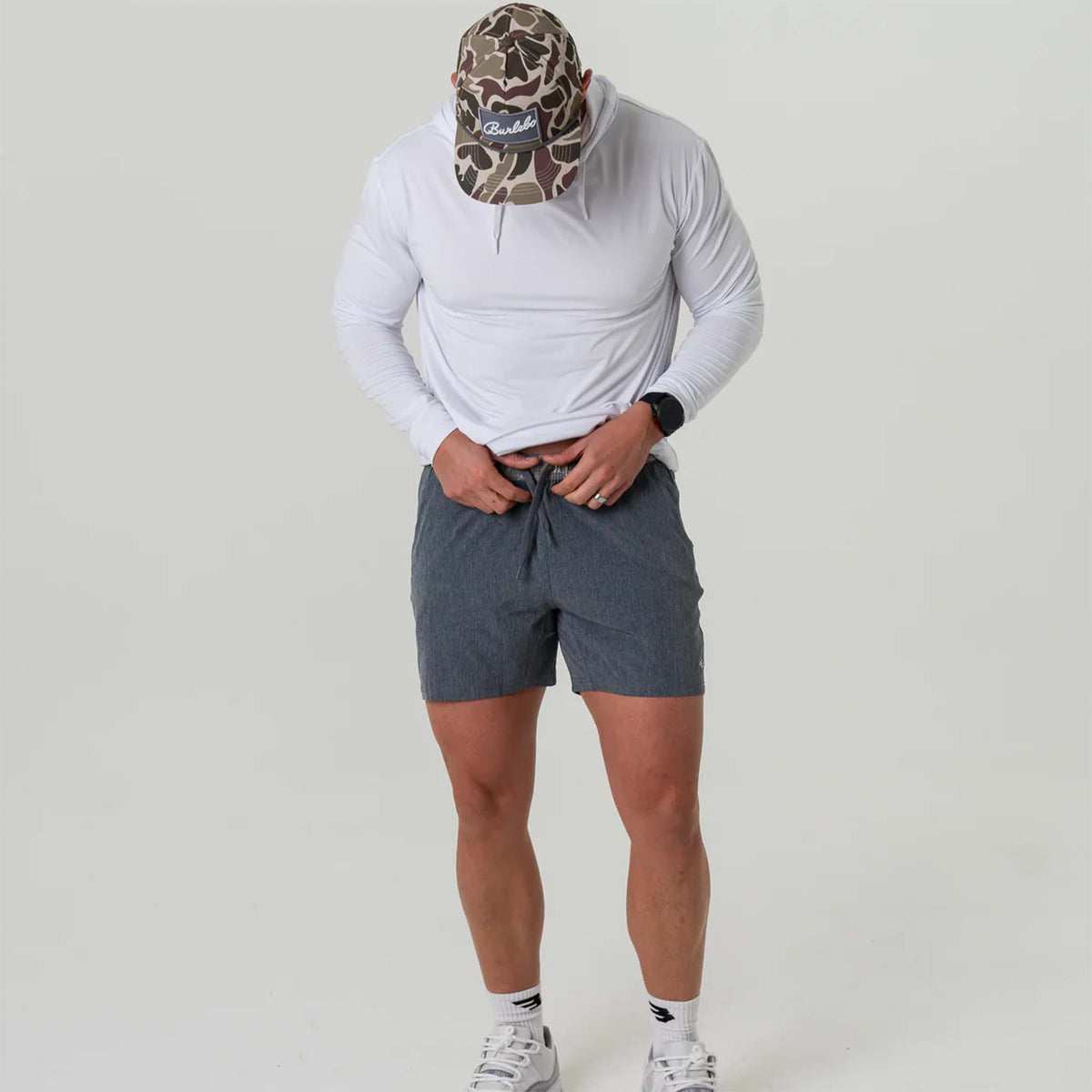 Athletic Shorts in Grizzly Grey