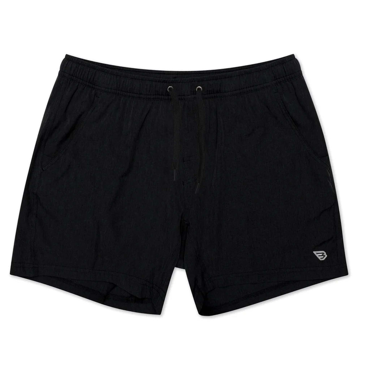 7" Athletic Shorts in Heather Black