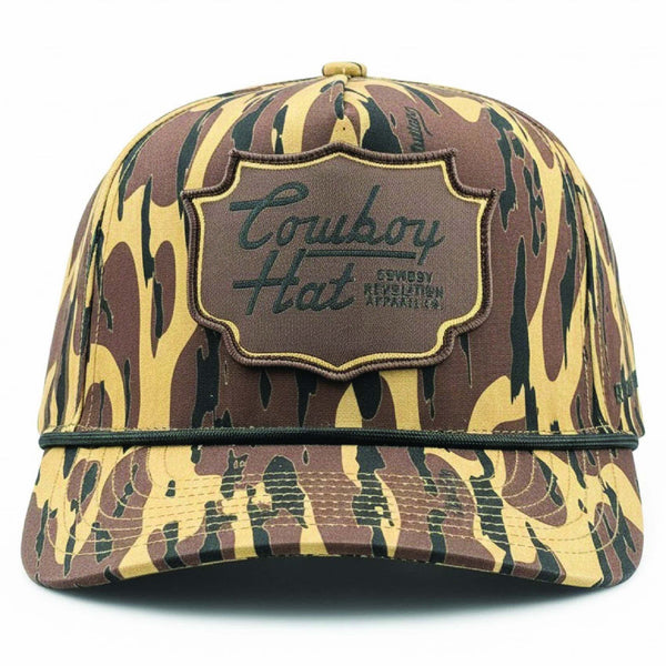 Atakapa Camo Swampland Patch Cowboy Hat