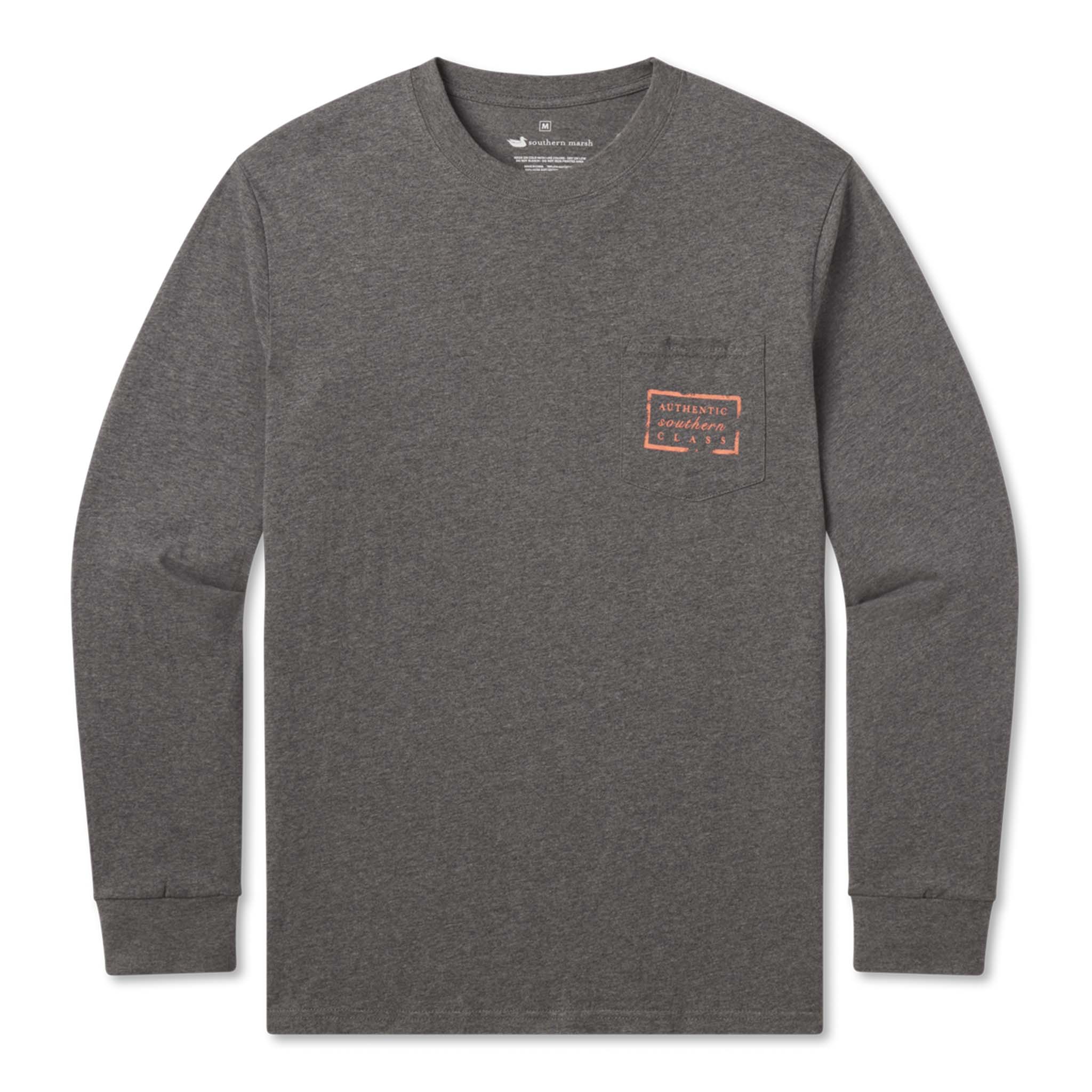 Authentic Long Sleeve T-Shirt Midnight Gray