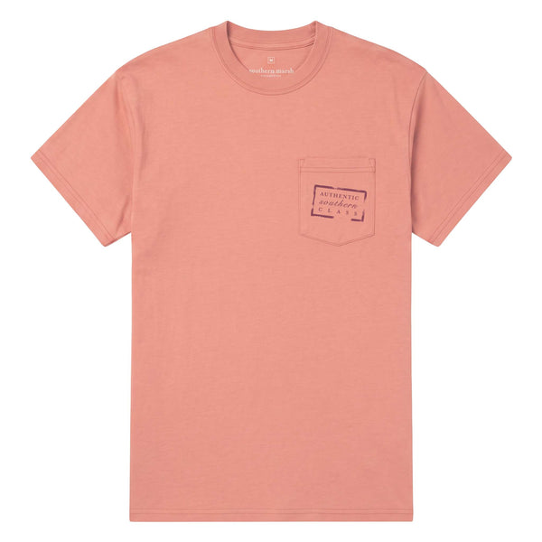 Authentic Short Sleeve T-Shirt in Salmon