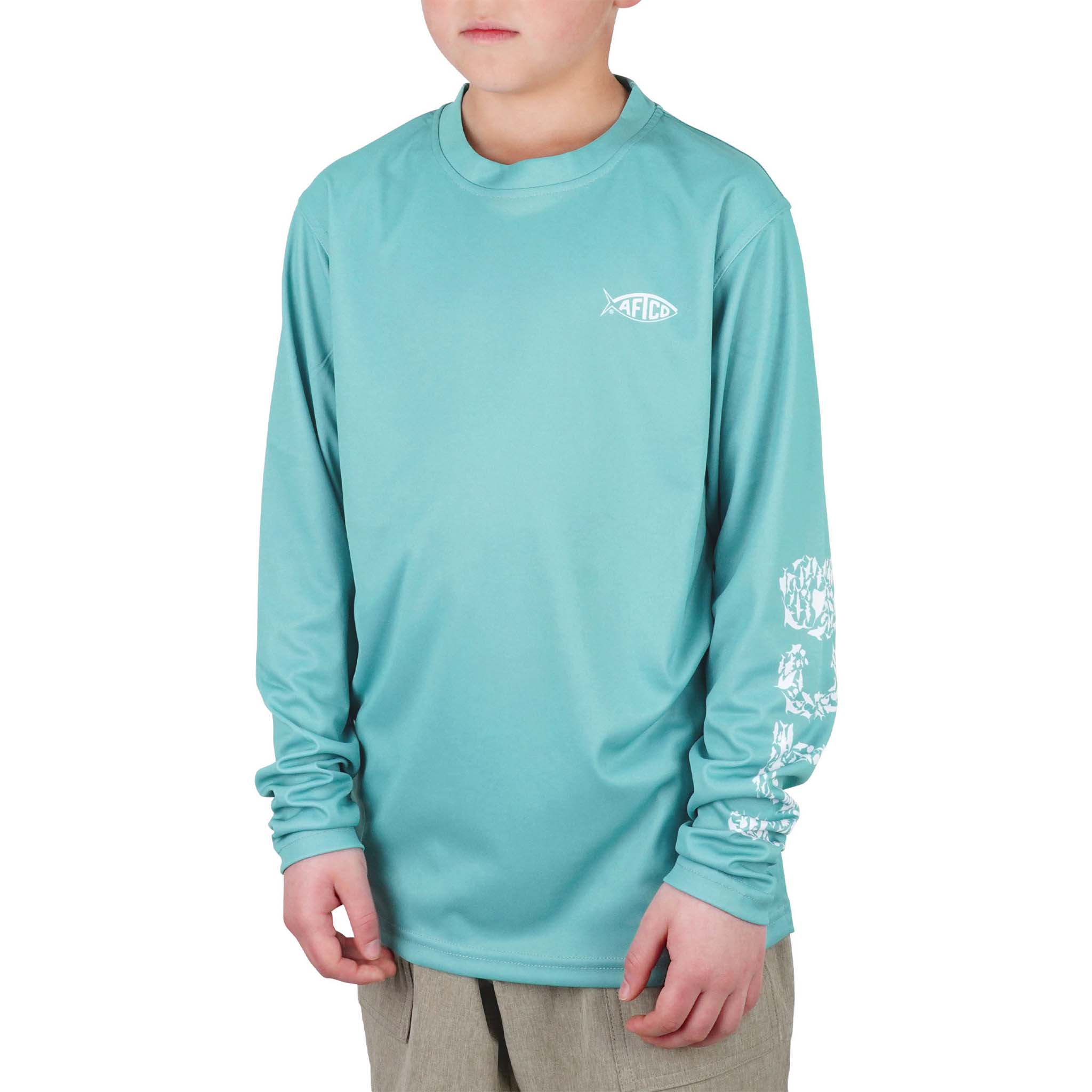 Youth SPF Fish Long Sleeve T-Shirt