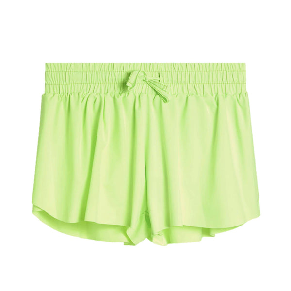 Women's Lime Flyaway Shorts