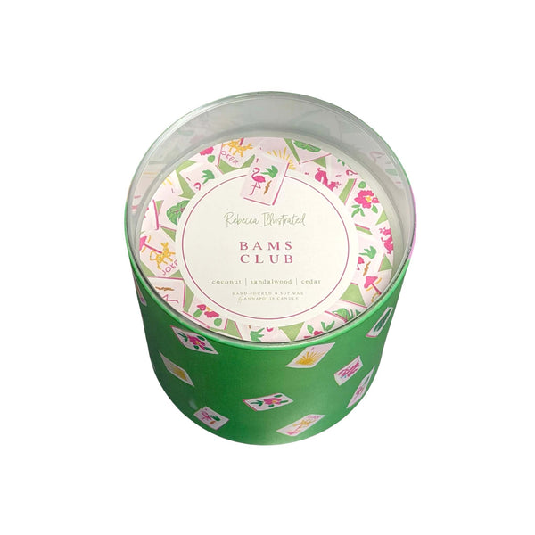 Mahjong Bams Club Soy Candle