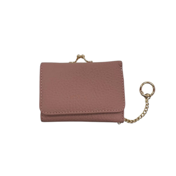 Mini Keychain Coin Purse Wallet in Pink