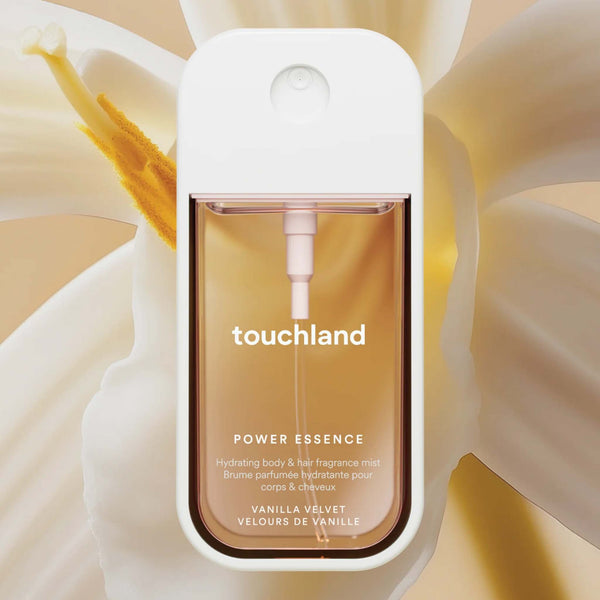 Touchland Vanilla Velvet Body & Hair Fragrance Mist.