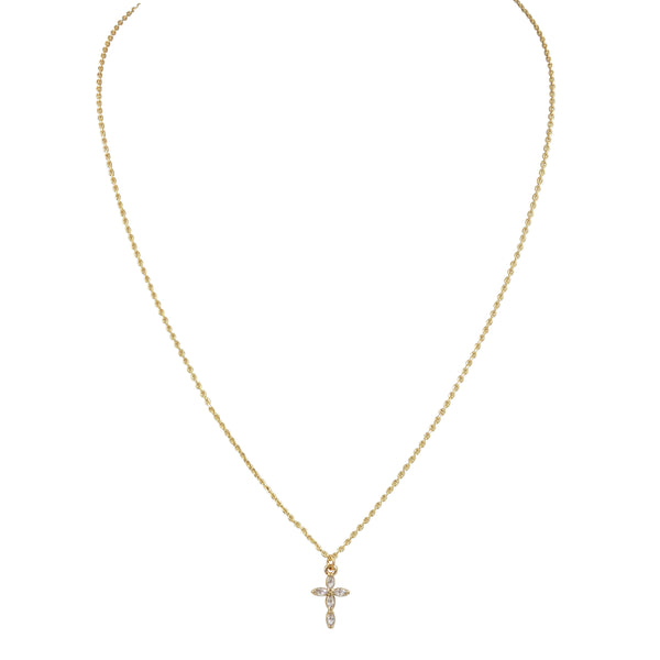 Gold Cross Necklace