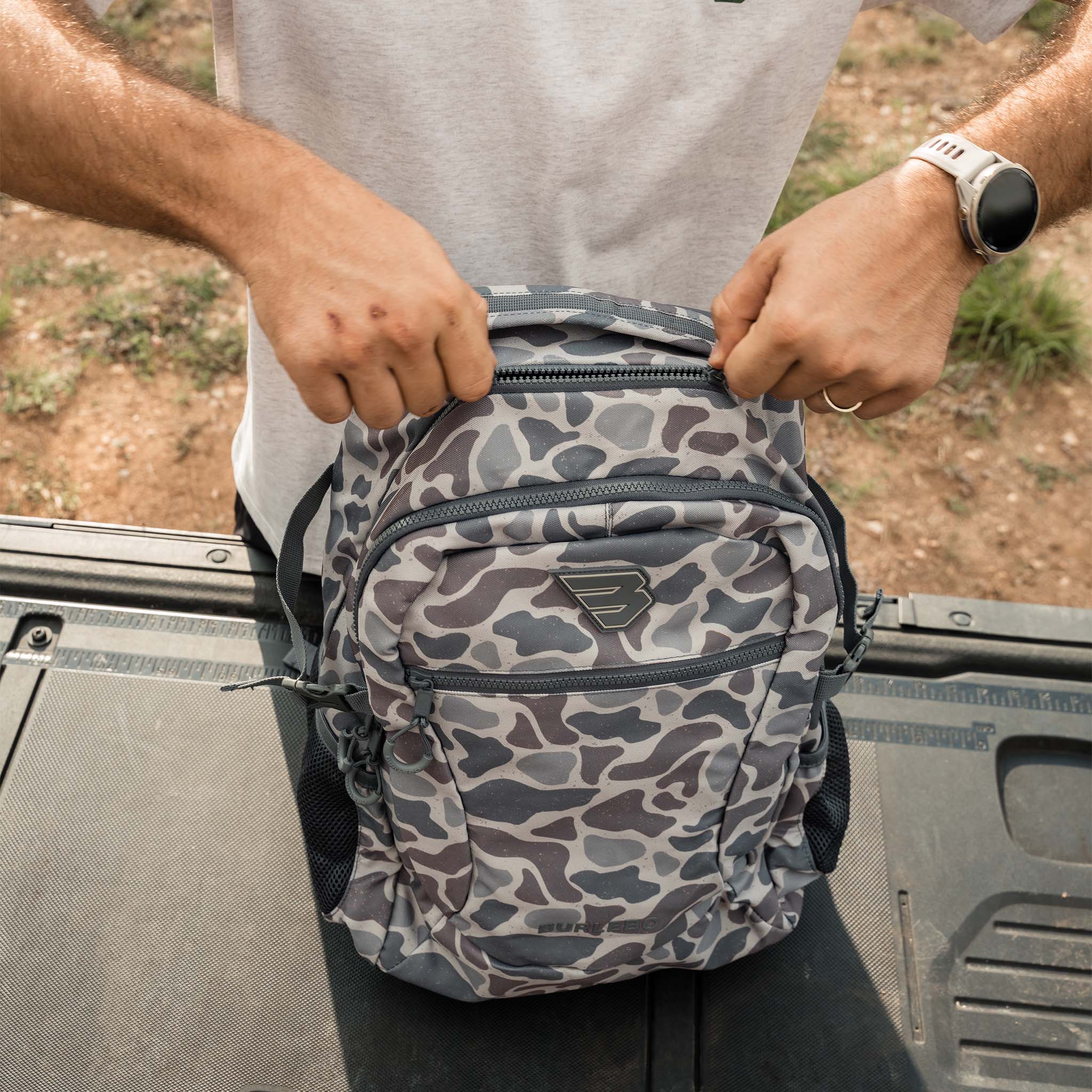 Burlebo Deer Camo Backpack | Palmetto Moon