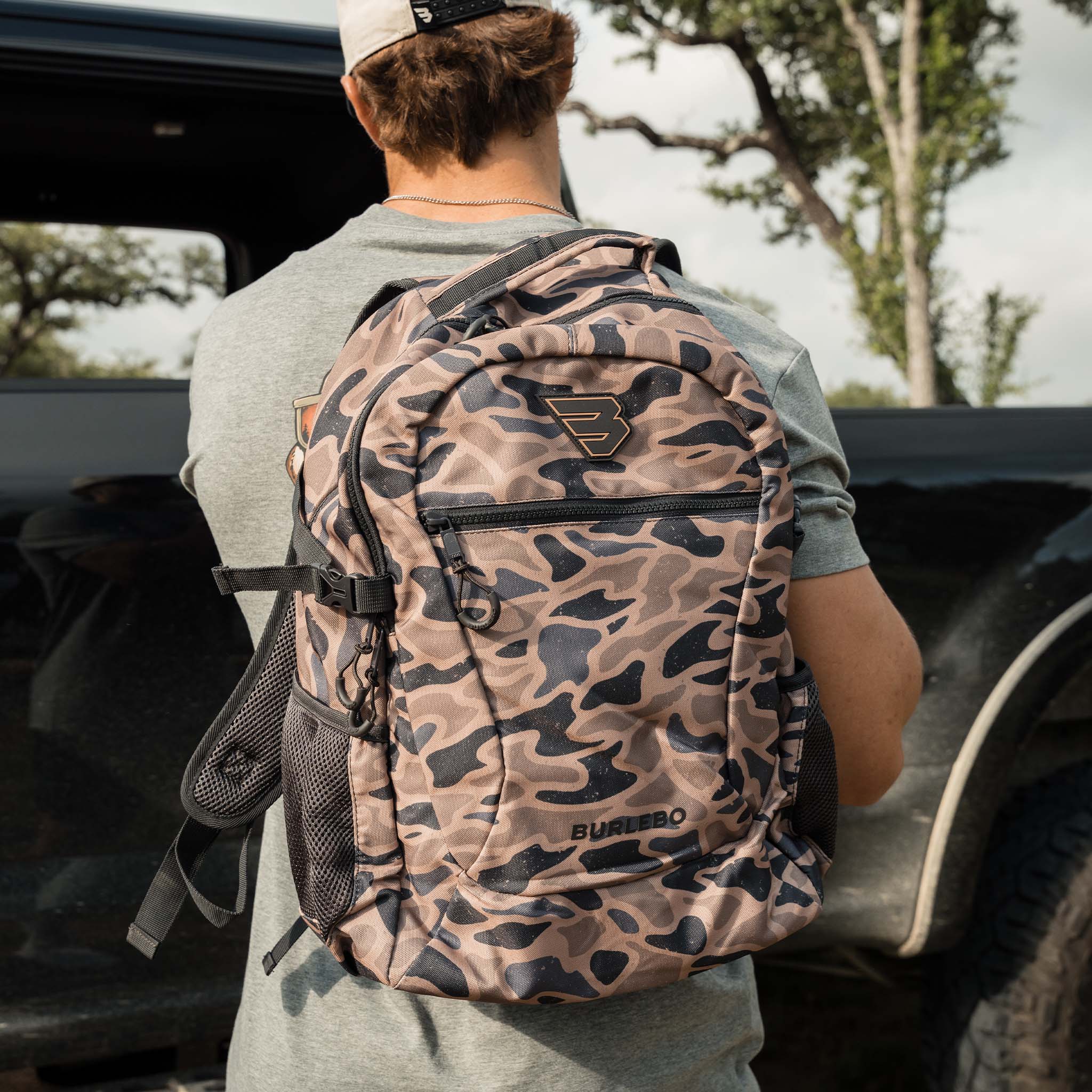 Burlebo Backpack in Guage Camo | Palmetto Moon