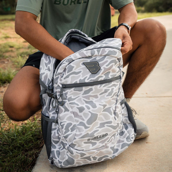 Backpack in White Camo
