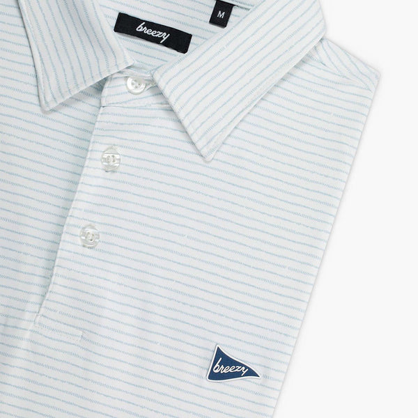The Pebbled Stripes Polo
