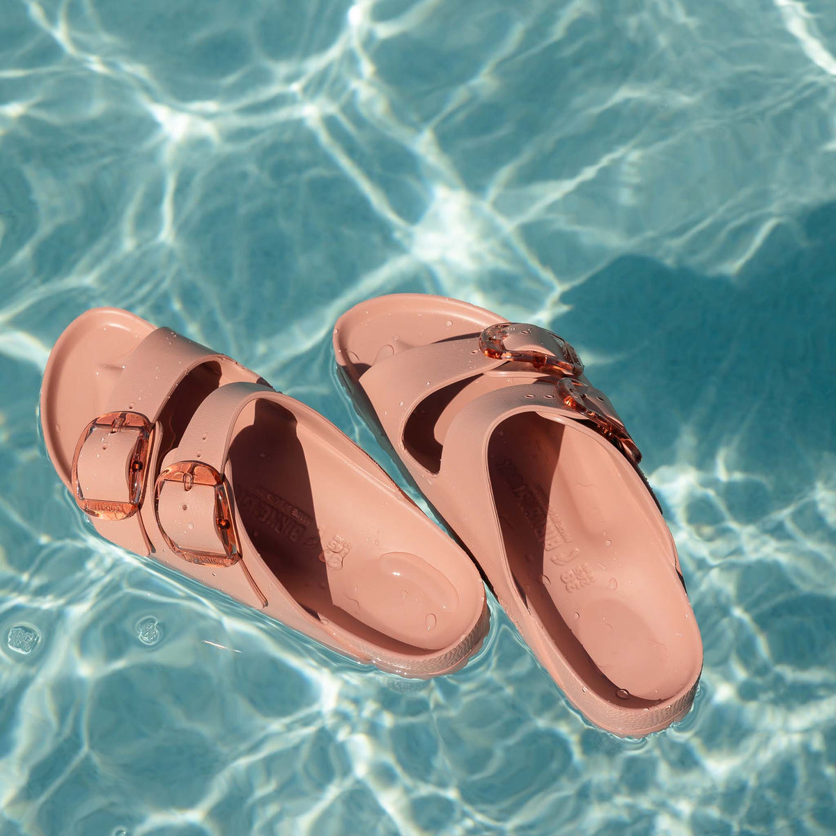 Women's Arizona Big Buckle EVA Sandals in Pink Clay