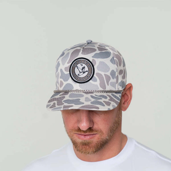 Circle Mallard Deer Camo Rope Hat