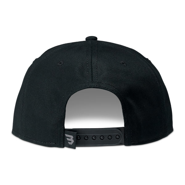 Into The Wild Rope Trucker Hat in Black