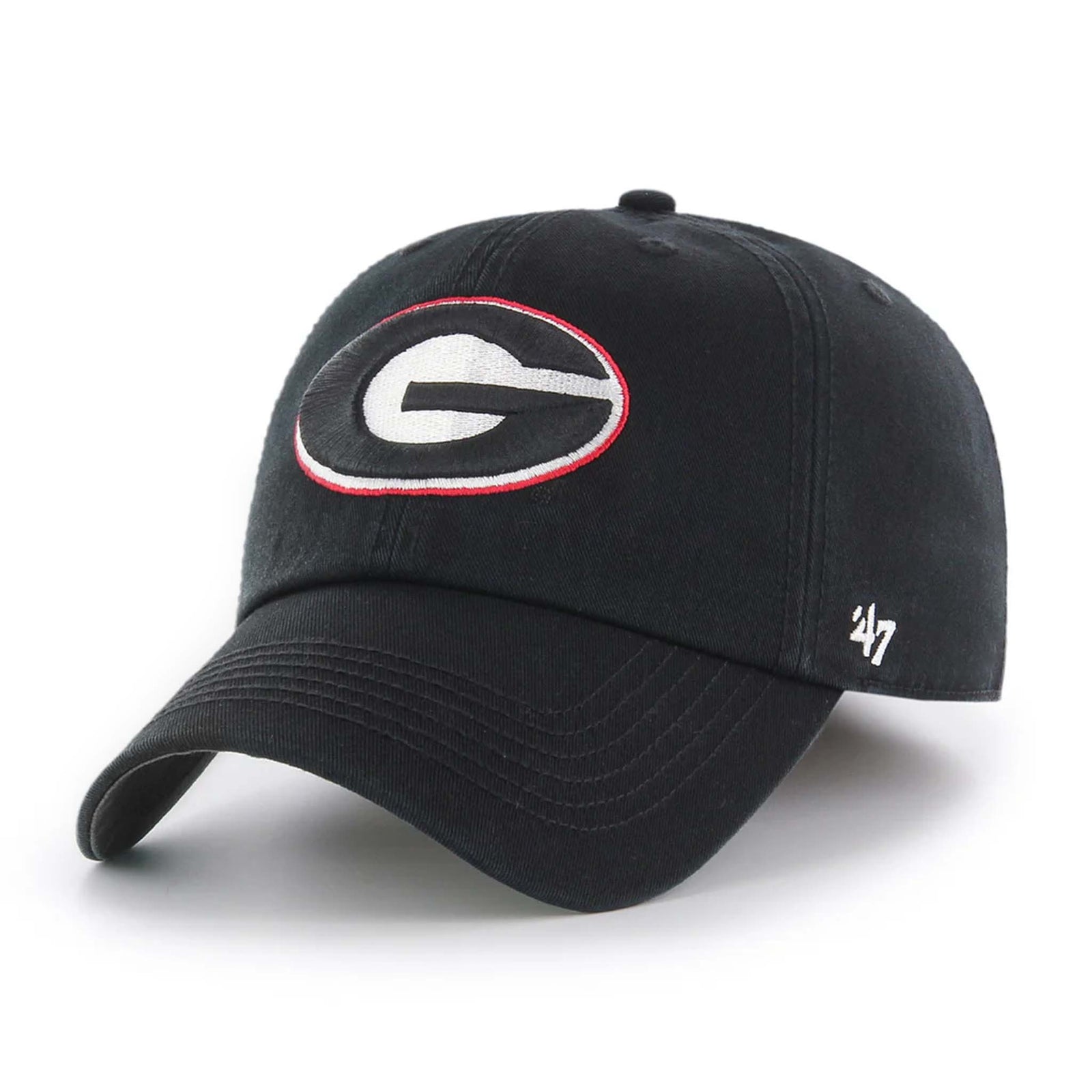 UGA Clean Up Hat in Black