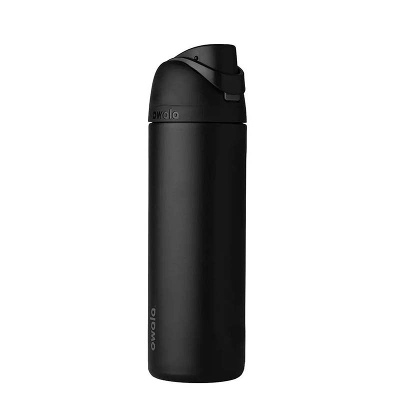 FreeSip® 24oz Stainless Steel Water Bottle in Very Very Dark