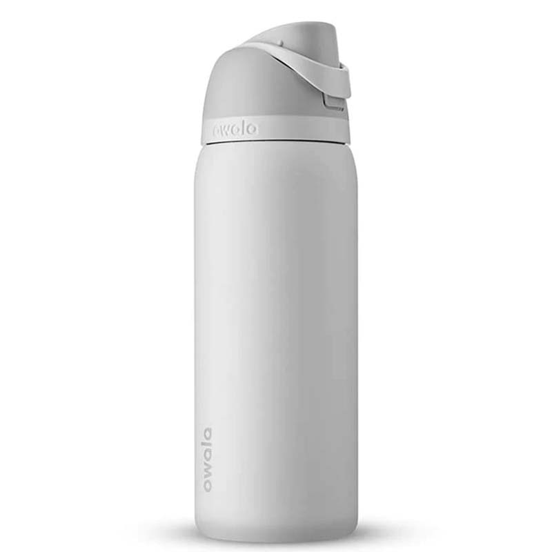 Owala FreeSip Stainless Steel Water Bottle, 32oz Gray