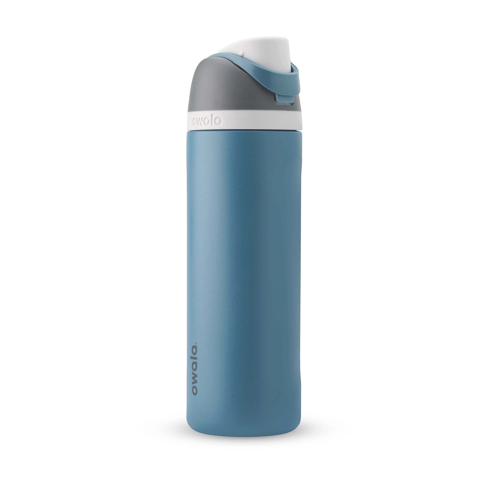 FreeSip® 24oz Stainless Steel Water Bottle in Blue Oasis