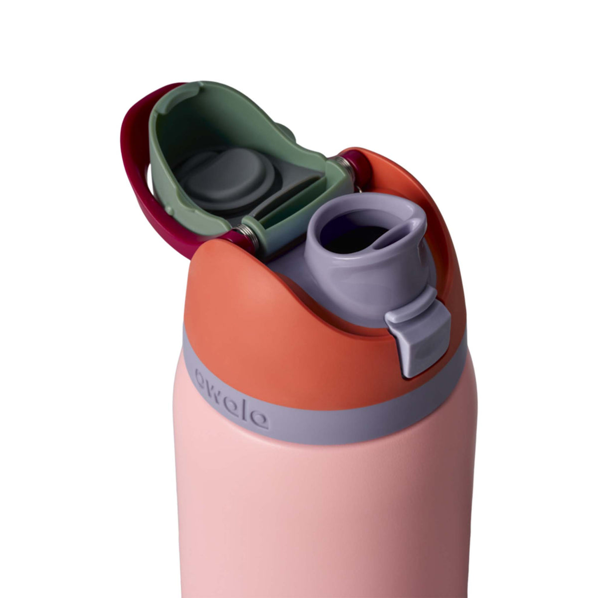 Owala FreeSip® 32oz Stainless Steel Water Bottle in Sugar High